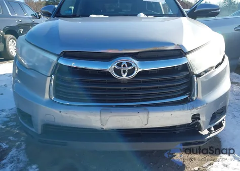 2015 Toyota Highlander Le V6 from USA, damaged, VIN 5TDBKRFH8FS120378